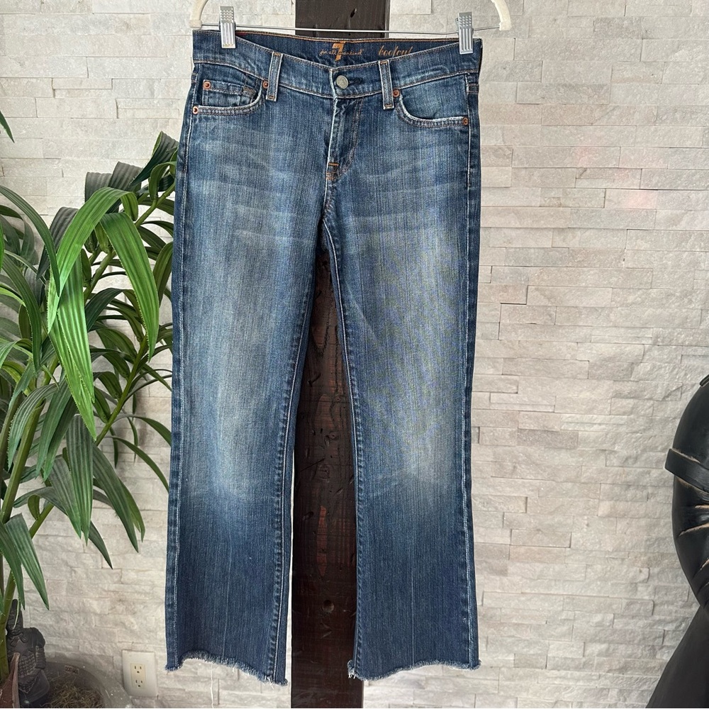 7 for All Mankind Vintage Boot Curt Cotton Spandex Jeans Size 26